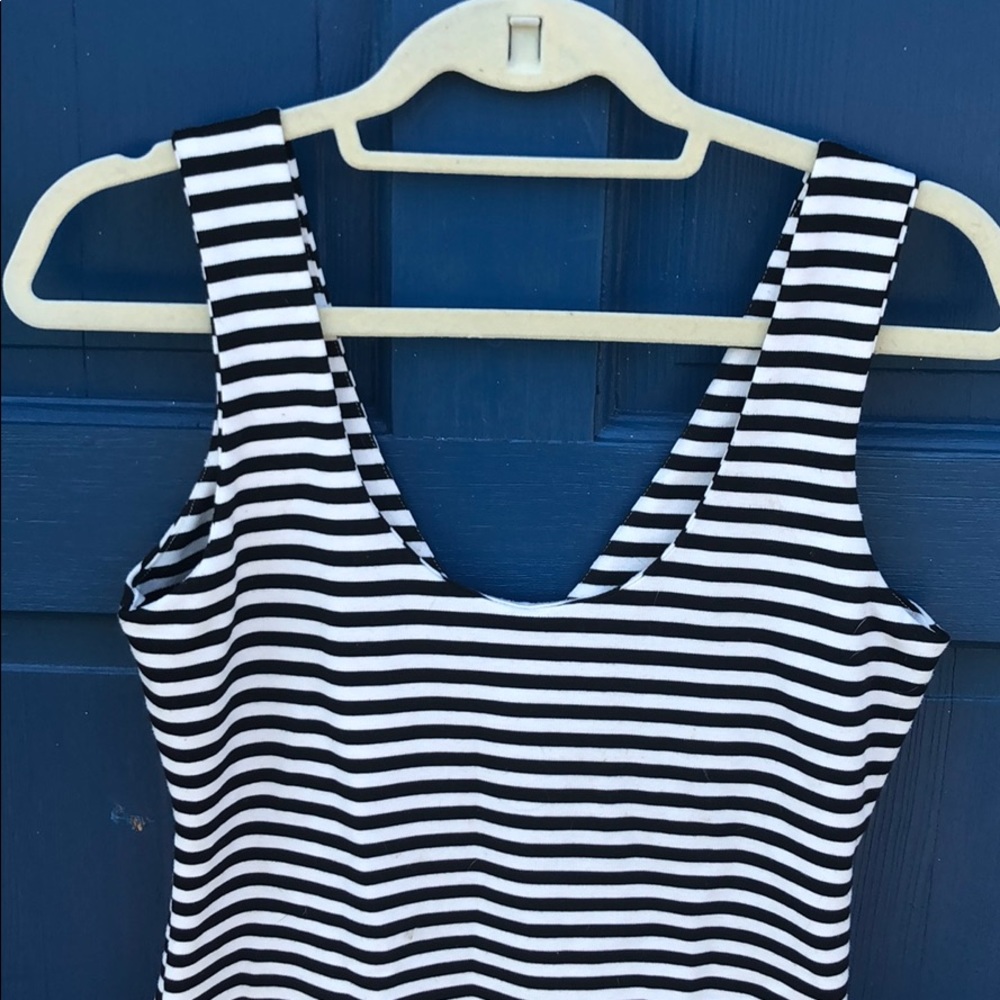 Striped Bodycon Dress - Picture 3 of 4